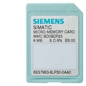 Mikrocodierte karte SIMATIC S7 Nflash 2MB SIEMENS 6ES7953-8LL31-0AA0
