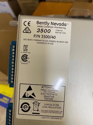 3500/40 135489-04 Bently Nevada Proximitor Monitor