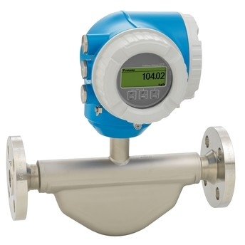 E+H Mittelklasse-Coriolis-Durchflussmesser mit kompakten, leicht zugänglichen Sender 8E3B25-BDDBABEFADSAD2SHA2+LA