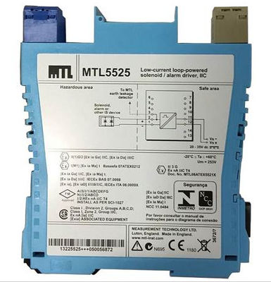 MTL5525 MTL Sicherheitsschranke Niedrigstromschleifbetriebener Elektromagnetischer Alam-Treiber